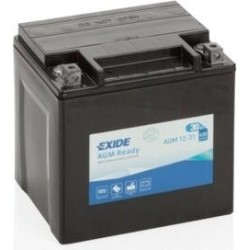 Bateria de mota Exide AGM12-31 12V 30Ah 430A AGM - 1